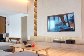 TV - Sakura@PD 20 Pax Pool, BBQ, Karaoke, Beach Getaway (Port Dickson)