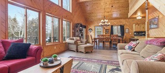 Lakefront Cabin Near Snowmobile & ATV Trails, Firepit, Pet-Friendly