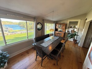 Dining - Family Retreat in Wolfeboro: 5BR/3BA, Lake Views (Wolfeboro)