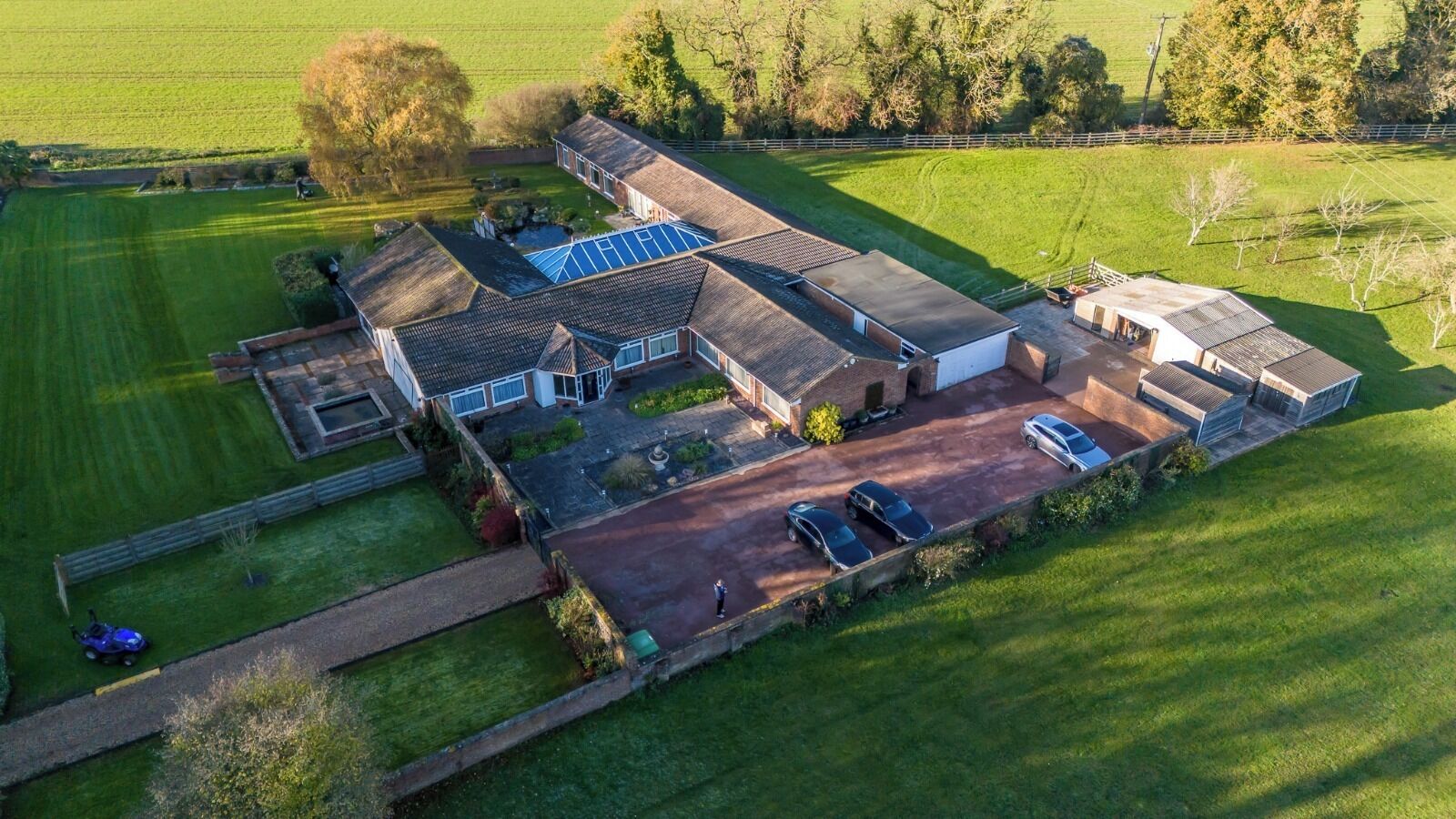 Majoituspaikan julkisivu