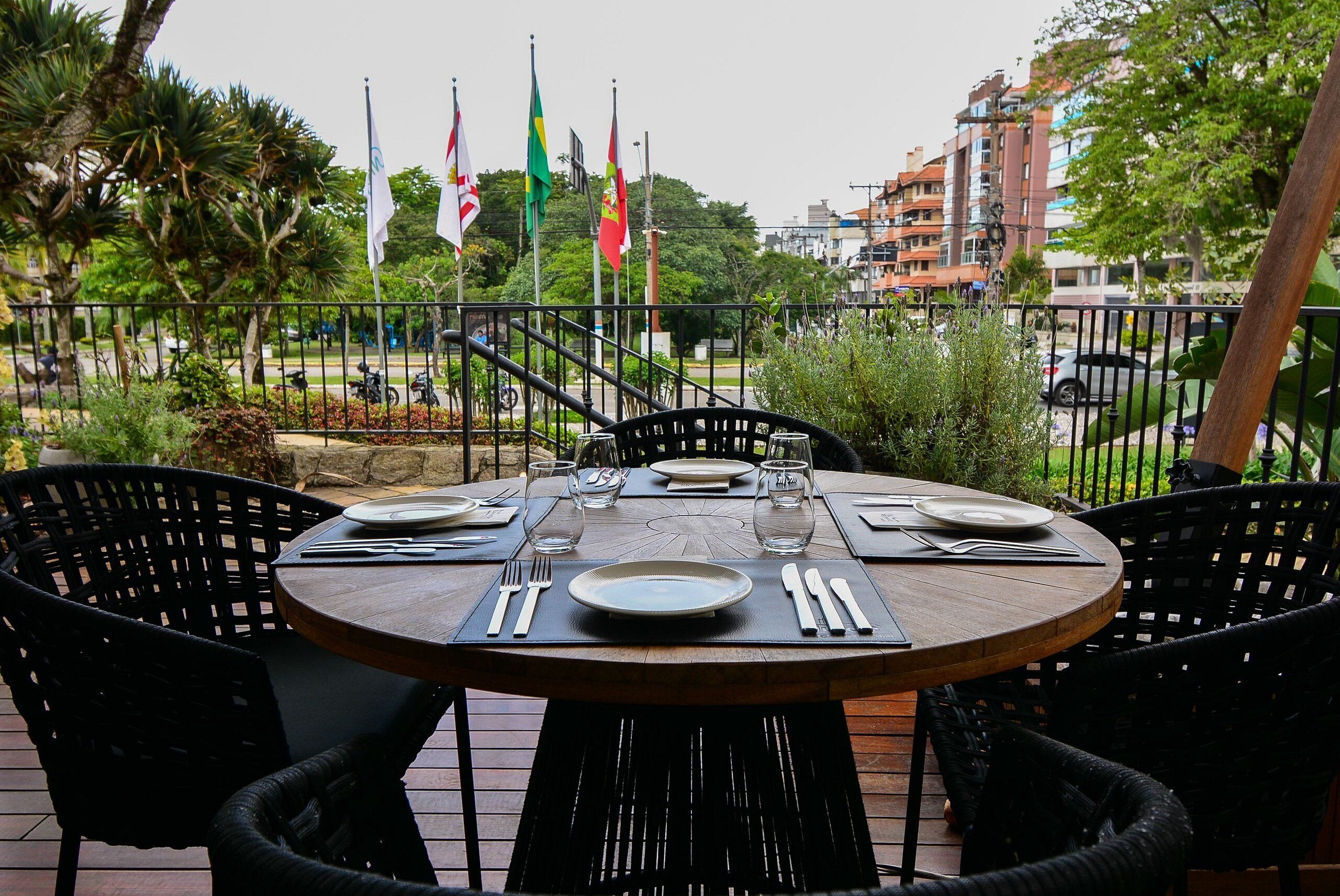 Apartamento | Opções para refeição ao ar livre