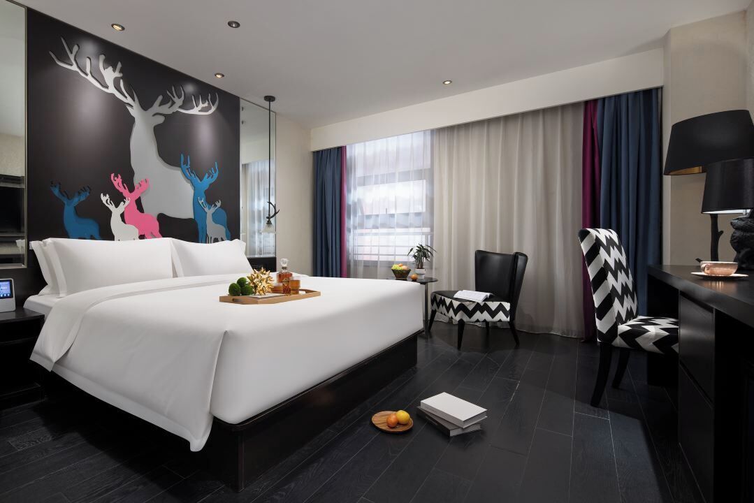 Doppia Basic, 1 letto queen, non fumatori, aria condizionata | Una scrivania, postazione laptop, Wi-Fi gratuito