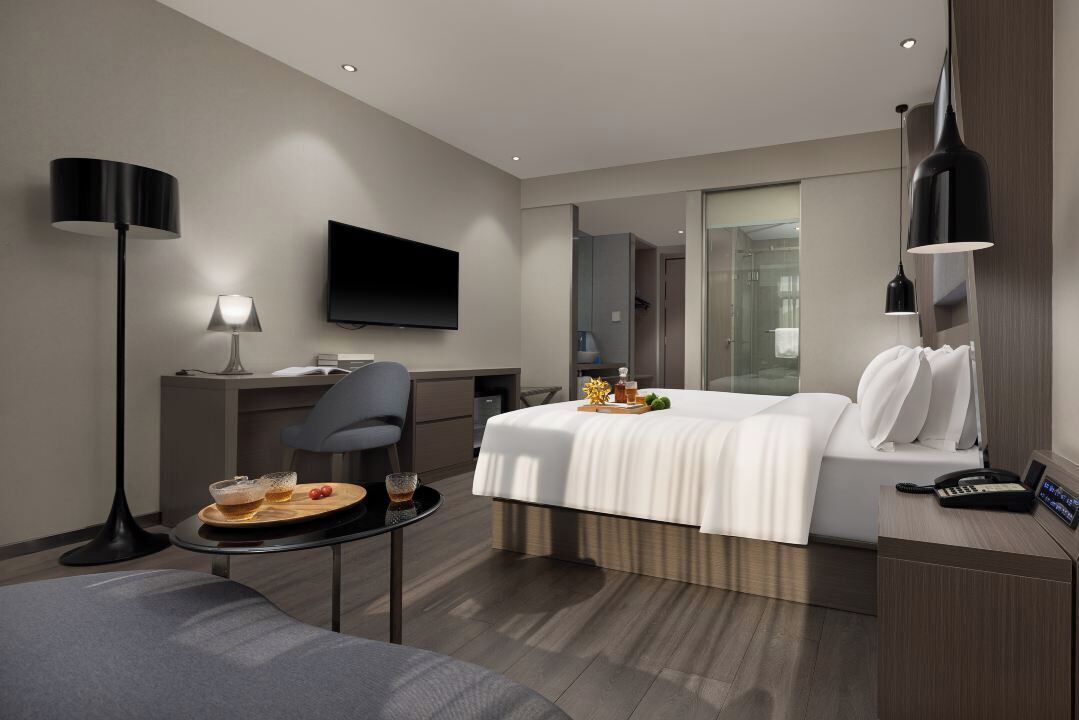 Habitación Deluxe doble | Escritorio, espacio para trabajar con un portátil, wifi gratis
