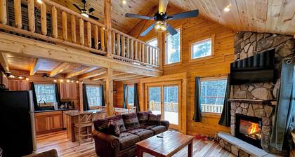 65pt New Log Cabin in Private