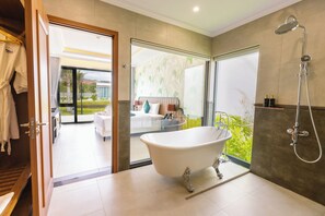 Villa, 1 Bedroom, Garden View (01 King Bed) | Minibar, in-room safe, blackout drapes, iron/ironing board - Polaris Resort & Spa (Ham Thuan Nam)