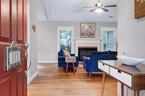 Living area - Enjoy Holiday Acres Lake & More in this Charming, Centrally Located Cary Home. (Cary)
