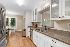 Private kitchen - Enjoy Holiday Acres Lake & More in this Charming, Centrally Located Cary Home. (Cary)