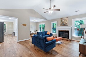 Living area - Enjoy Holiday Acres Lake & More in this Charming, Centrally Located Cary Home. (Cary)