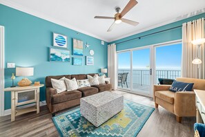 Smart TV - Beachfront Corner Condo w/ Pools, Hot Tub & Balcony Views | BEACHBALL PROPERTIES (Gulf Shores)