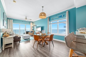 Smart TV - Beachfront Corner Condo w/ Pools, Hot Tub & Balcony Views | BEACHBALL PROPERTIES (Gulf Shores)
