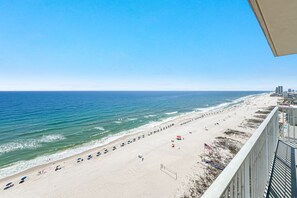 On the beach - Beachfront Corner Condo w/ Pools, Hot Tub & Balcony Views | BEACHBALL PROPERTIES (Gulf Shores)