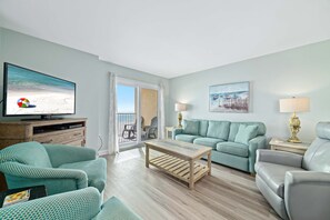 Smart TV - Beachfront Condo | Balcony Views, Pool & Walkable Location | BEACHBALL PROPERTIES (Gulf Shores)