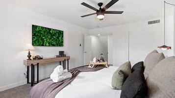 3 makuuhuonetta, silitysrauta/-lauta, vauvan matkasänky, ilmainen Wi-Fi