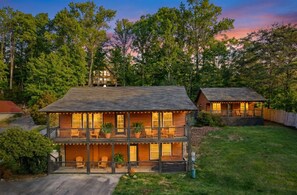 Exterior - 2 Private Cabins: Escape to Wears Cove, Sleeps 14, Easy Access, Hot Tub (Sevierville)