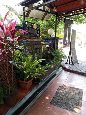 Fachada de la propiedad