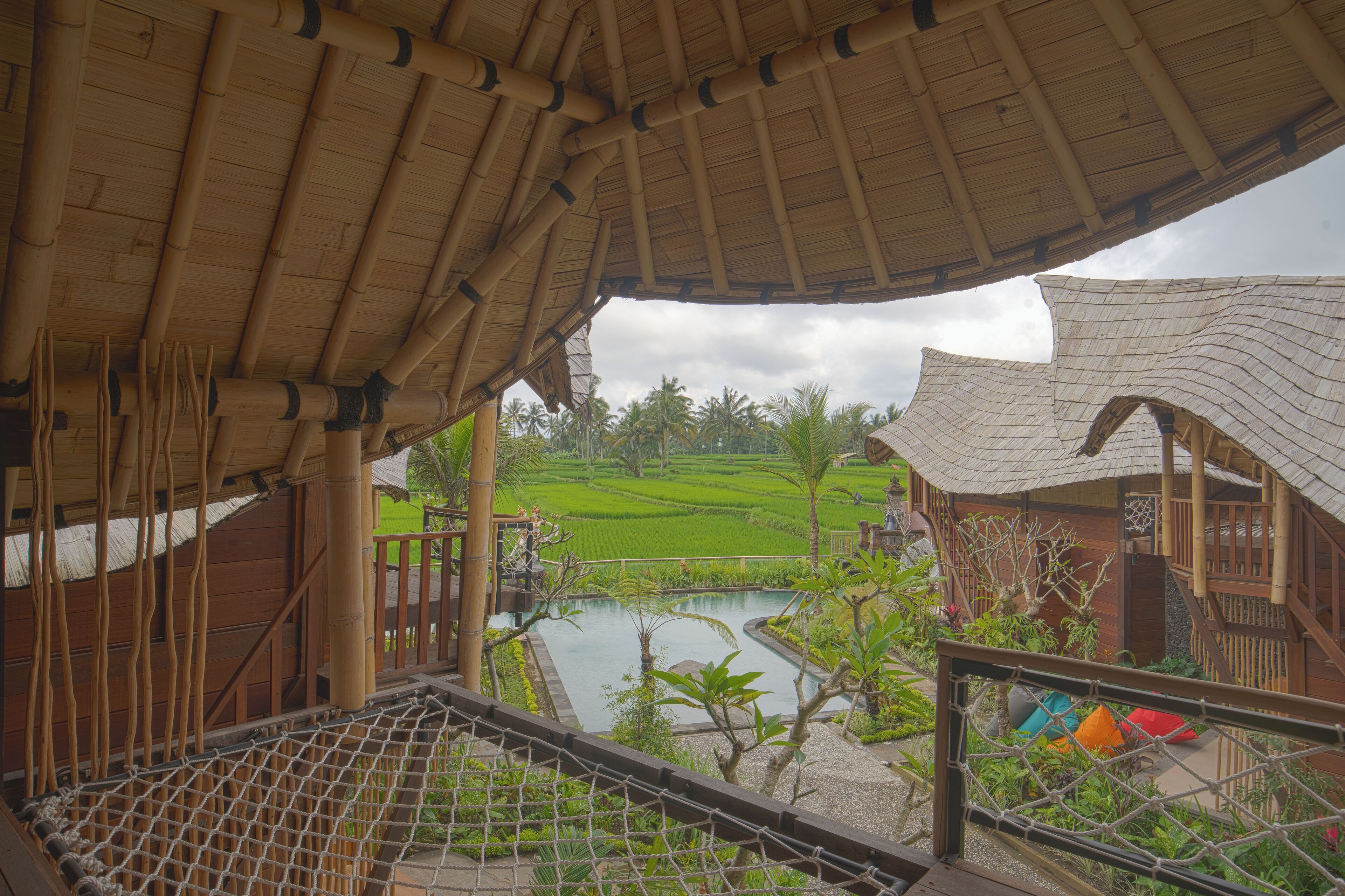 Eco Bamboo House | View from room