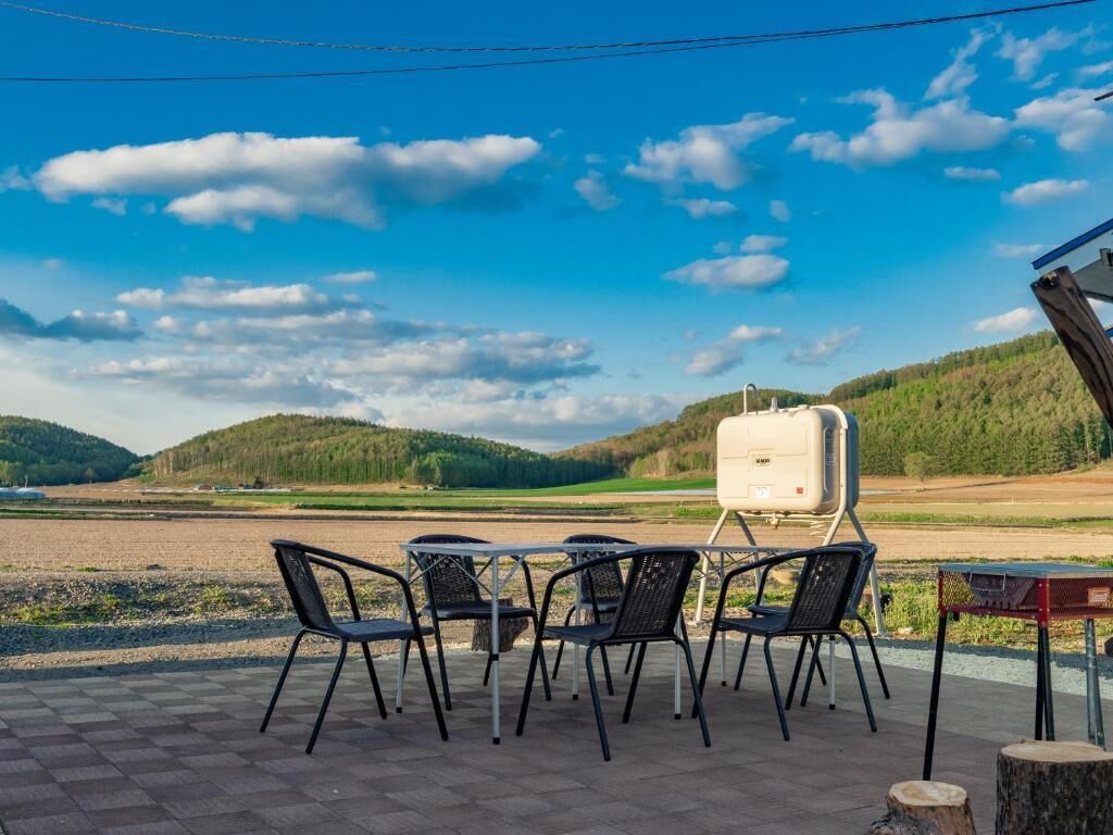 别墅, 无烟房, 山景 | 室外用餐