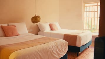 Iron/ironing board, WiFi, bed sheets