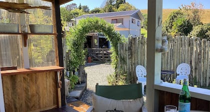 Our Wee Cabin on the Farm in Coromandel Town NZ