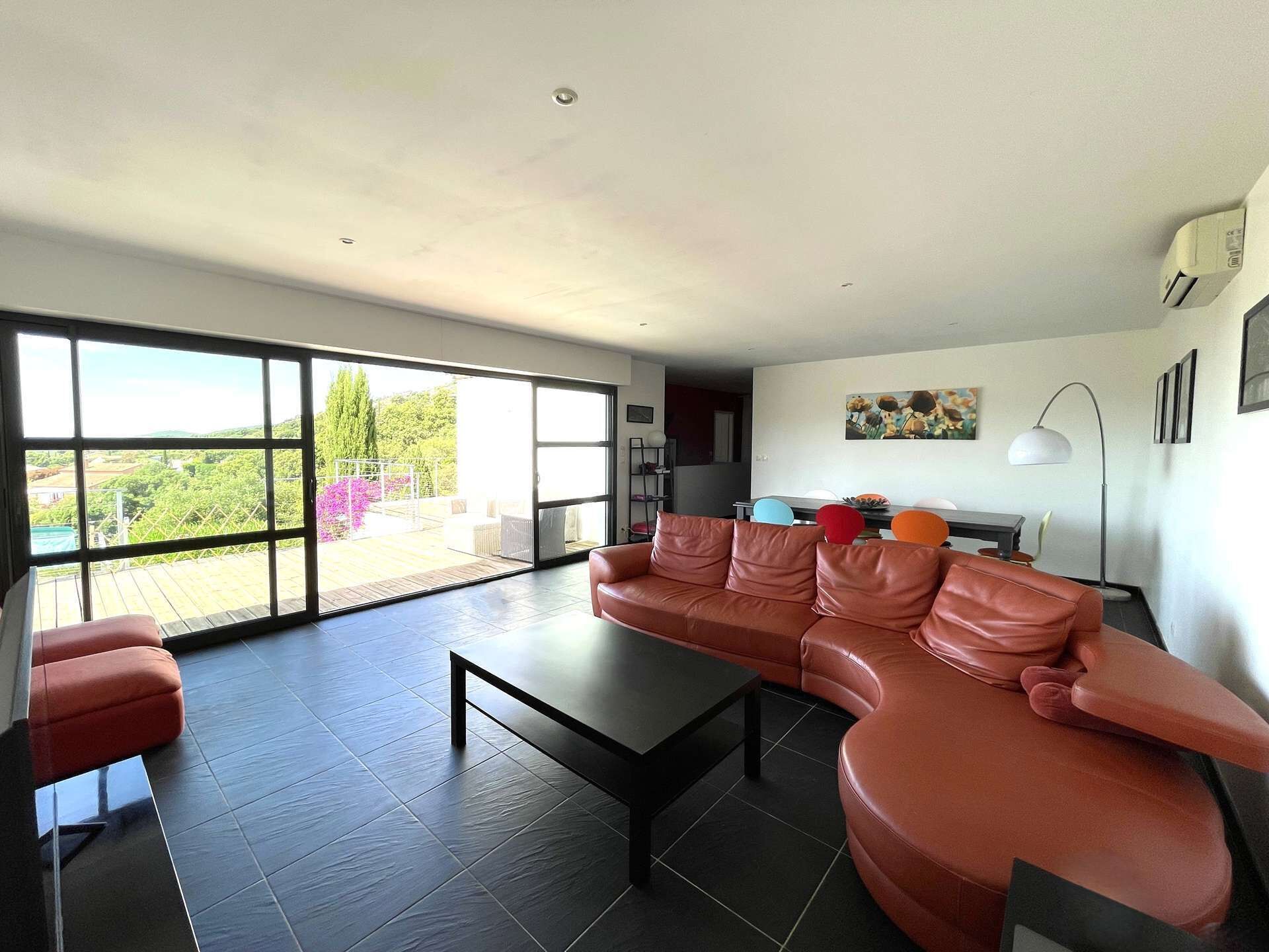 Villa Climatisée Avec Piscine Et Vue Mer Pour 8 Personnes Au Cœur Du Domaine De Valcros - La Londe-les-Maures