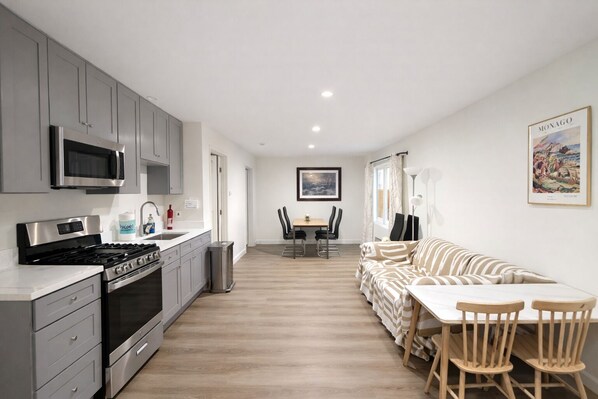 Interior - New & Clean 2BR Home with AC, Fenced Yard & Free Parking Near Ontario Airport (Ontario)