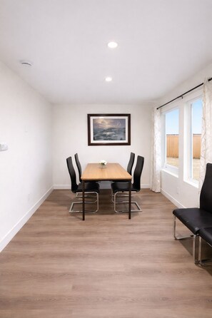 Dining - New & Clean 2BR Home with AC, Fenced Yard & Free Parking Near Ontario Airport (Ontario)