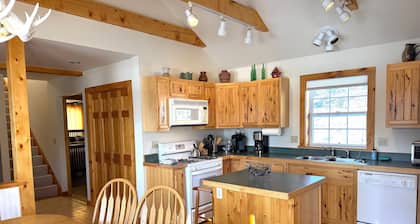 The Lazy C House is a pet friendly home in Crested Butte South.