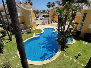 Pool - Penthouse in Marina Azul for 4 people, 100 meters from the sea. (Dénia)