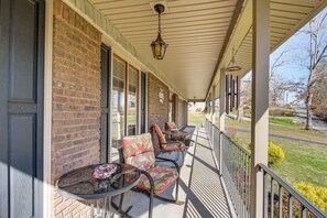 Terrace/patio - 3 Mi to Ruby Falls: 'The Downer House' w/ Yard (Chattanooga)