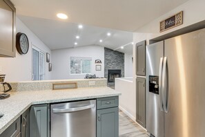Interior - 1 Mi to Lake Gregory! Updated Family Home w/ Deck (Crestline)