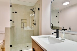 Hair dryer, towels