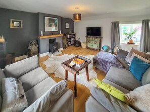 TV, fireplace - 2 bedroom accommodation in Glastonbury (Glastonbury)