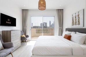 Iron/ironing board, free WiFi, bed sheets - Relaxing 1BR | Peaceful Family Living in JVC (Dubai)