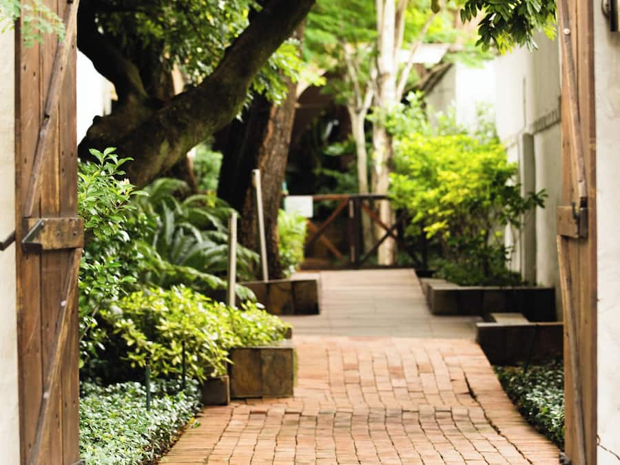 Terrein van de accommodatie