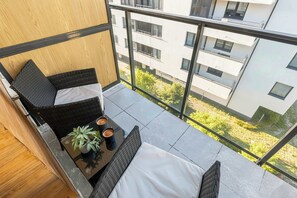 Property grounds - Stylish Apartment with Balcony | Parking | Close to the Port (Kołobrzeg)