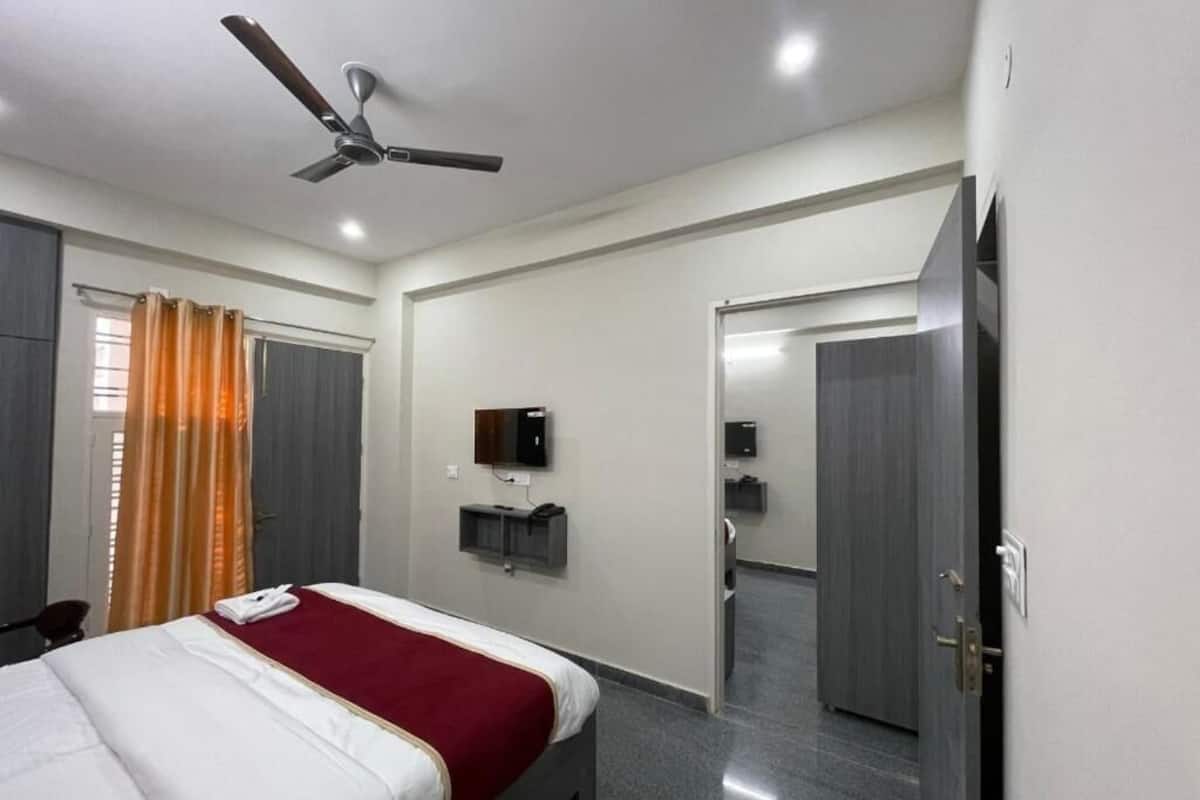 Doppelzimmer, Balkon, Gartenblick