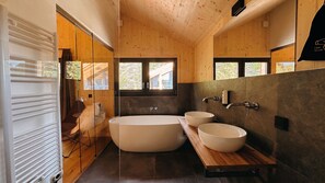 Bathroom - Superior Chalet # 51 with Sauna & Hot Tub (Turrach)