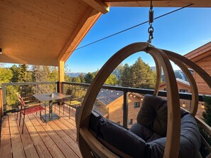 Outdoor dining - Superior Chalet # 56 with Sauna & Hot Tub (Turrach)