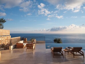 Terrace/patio - Eliterra Villa I, Timeless Serenity & Heated Pool (VPW4+V62 Elation, Greece)
