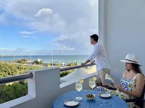 Comfort Room, Balcony, Sea View | Beach/ocean view - HOTEL JONIO (Noto)