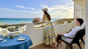 Superior-Zimmer, Balkon, Meerblick | Strand-/Meerblick