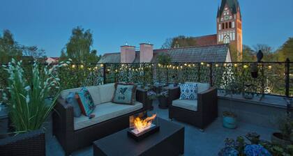 Loft Barnim - duplex with Historic Fire Tower and roof terrace! - near the lake