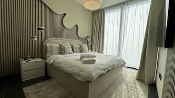 Appartement Deluxe, balcon, vue cour intérieure