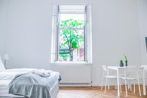 Basic Apartment | View from room - Stylish 2BR Apt Near AKH Easy Center (Vienna)