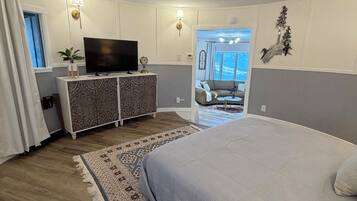 2 dormitorios, tabla de planchar con plancha, wifi y ropa de cama