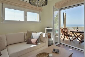 Smart TV - [NEW]Mili Serenity /w Private Pool, Gorge View & Sea View (8GX6+35Q Xiron Chorion, Greece)