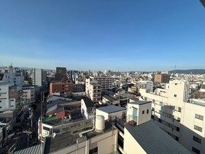 Comfort Twin Room, Balcony, City View | View from room - Fortune House Imazato (Osaka)
