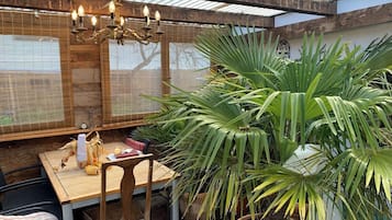 Opções para refeição ao ar livre