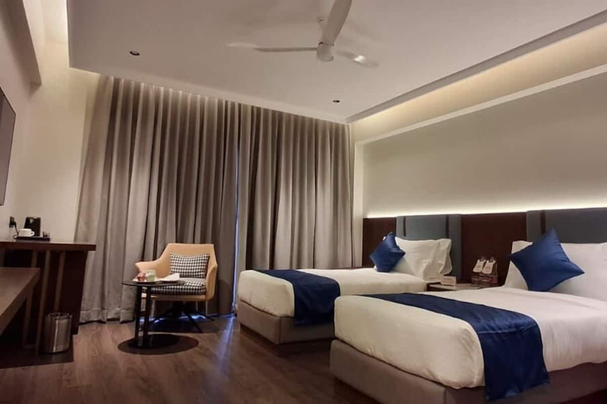 Executive-herbergi | Skrifborð, vinnuaðstaða fyrir fartölvur