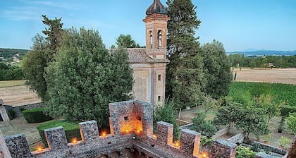Castello Poggiarello: Authentic Medieval Castle Surrounded by Super Tuscan Vineyards
